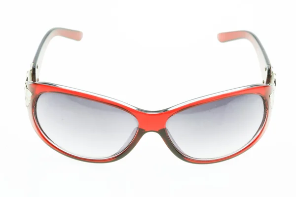 Nahaufnahme der Brille isoliert auf weißem Hintergrund. — Stockfoto