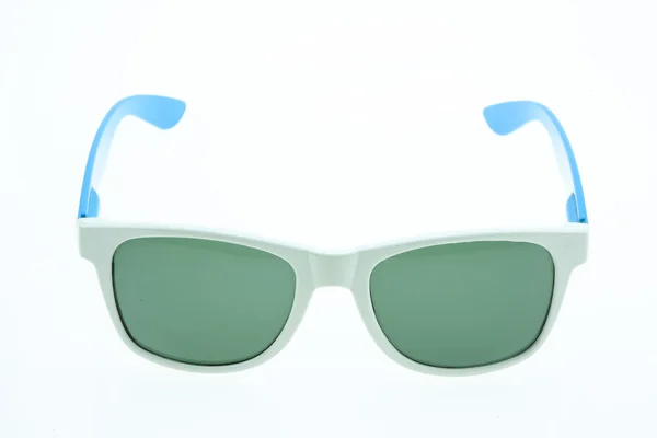 Close up van bril geïsoleerd op witte achtergrond. — Stockfoto