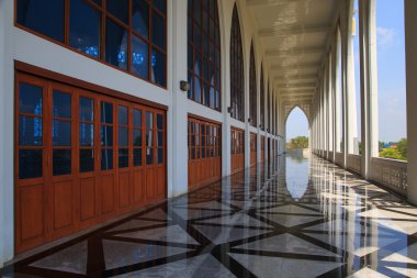 Cami içinde Güney Tayland, Merkez Camii için dua ve çoğu Müslüman gibi Tanrı'ya dua cami, iyi bir hava gün güzel cami de.
