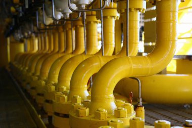 Üretim petrol ve gaz, petrol ve gaz endüstrisi ve sıkı çalışma, manuel ve otomatik işlevi, petrol ve teçhizat sanayi ve işletme tarafından üretim platformu ve işlem süreci için offshore inşaat platformu.