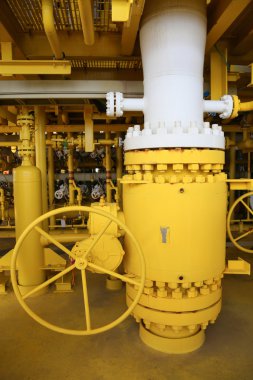Üretim, petrol ve doğalgaz platformu ve otomasyon sistemi, petrol ve doğalgaz sanayiindeki operatör denetim ürünleri tarafından kontrol edilen boru hatları