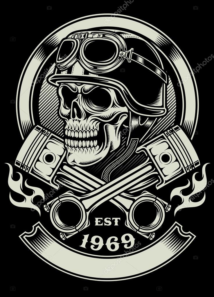 Vektorgrafiken Totenkopf Vektorbilder Totenkopf Depositphotos