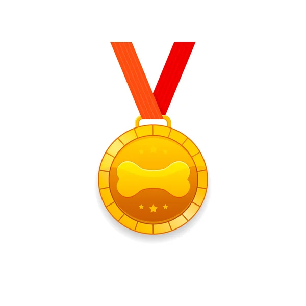 Médaille pour chien — Image vectorielle