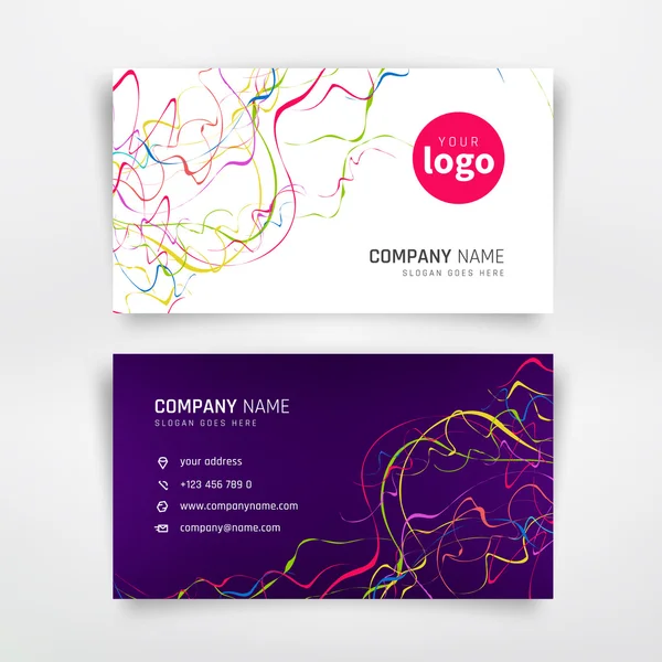 Vector business cards — Stock Vector