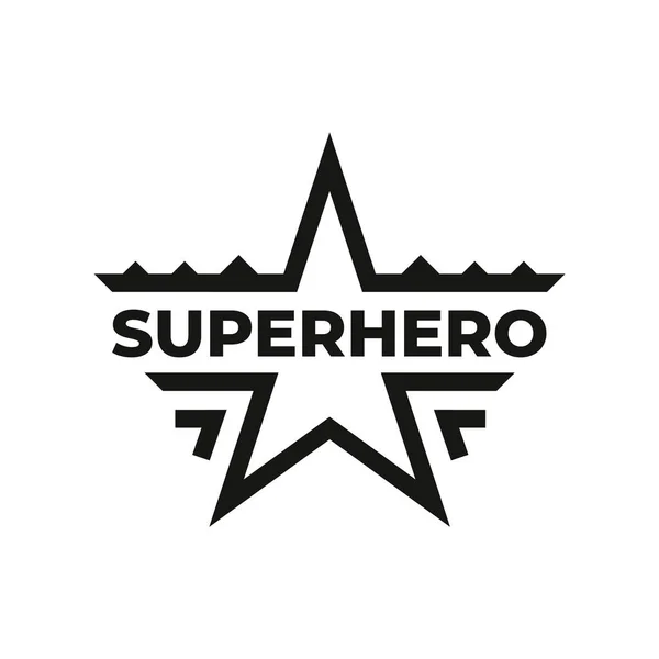 stock vector Superhero icon or symbol design