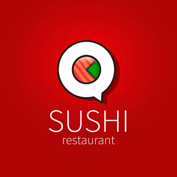 Sushi logó — Stock Vector