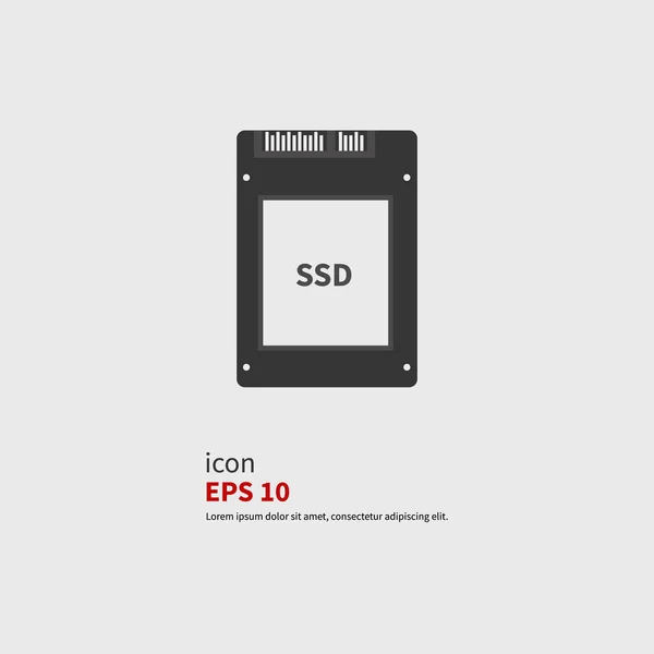 SDD ikon — Stock Vector