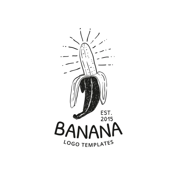 Logotipo da banana — Vetor de Stock