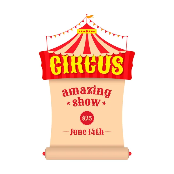 Circus — Stock Vector