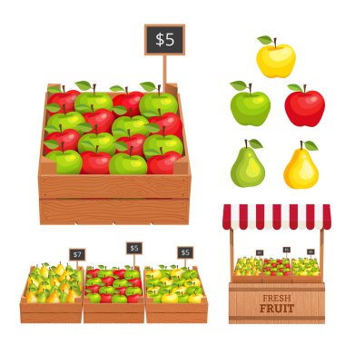 Fruit set clipart