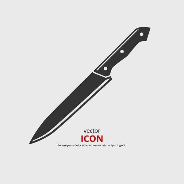 Knife icon — Stock Vector