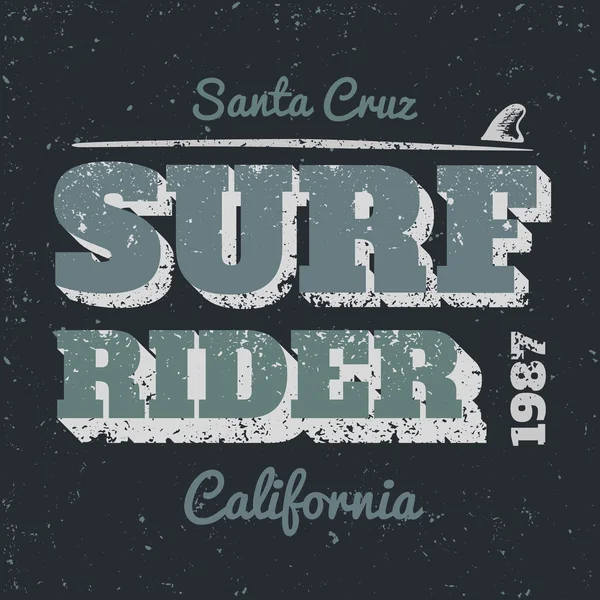 Surf Rider — Stock vektor