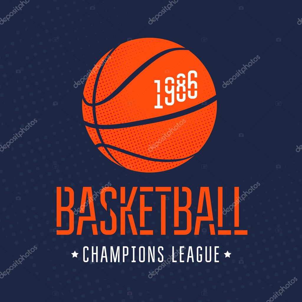 Basketball vector illustration . Print on t-shirt. Sport