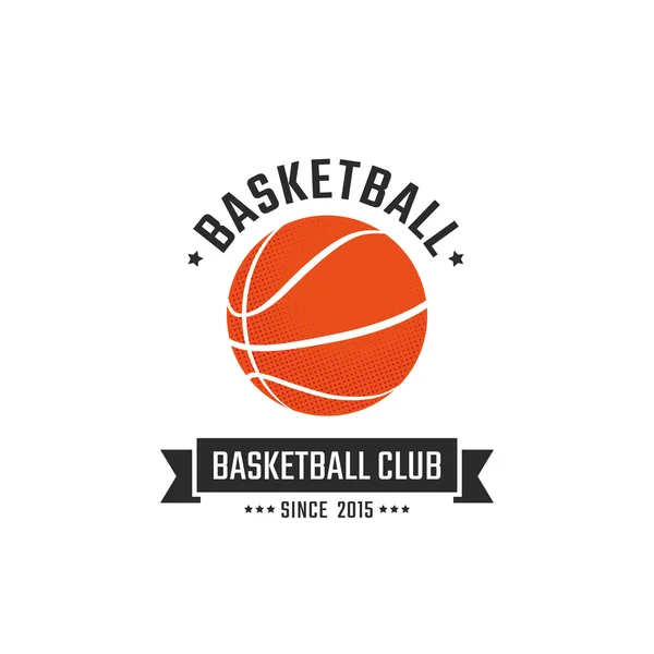 Basketball club — Stock Vector