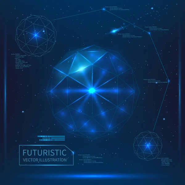 Futuristické — Stockový vektor