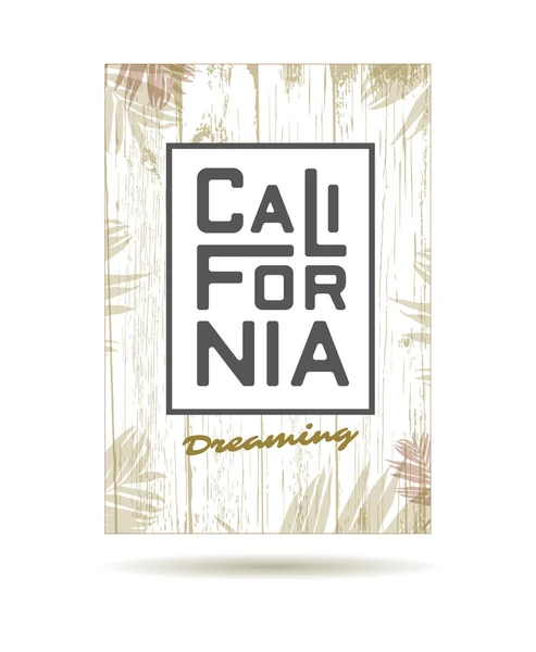 California — Stock Vector