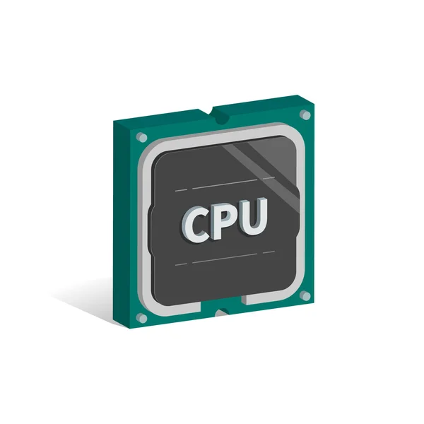 Icône CPU — Image vectorielle
