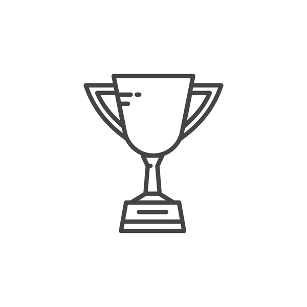Fotbalový pohár ikona — Stockový vektor