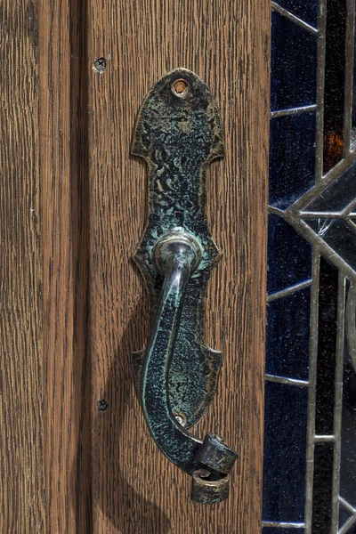Antique bronze door handle