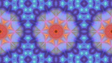 Kaleydoskop stil süsleme ile soyut resim gibi retro duvar kağıdı kullanabilirsiniz. Güzel renkli desenler