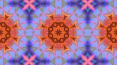 Kaleydoskop stil süsleme ile soyut resim gibi retro duvar kağıdı kullanabilirsiniz. Güzel renkli desenler