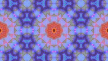 Kaleydoskop stil süsleme ile soyut resim gibi retro duvar kağıdı kullanabilirsiniz. Güzel renkli desenler