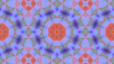 Kaleydoskop stil süsleme ile soyut resim gibi retro duvar kağıdı kullanabilirsiniz. Güzel renkli desenler