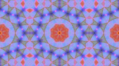 Kaleydoskop stil süsleme ile soyut resim gibi retro duvar kağıdı kullanabilirsiniz. Güzel renkli desenler