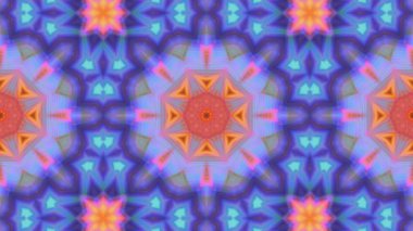 Kaleydoskop stil süsleme ile soyut resim gibi retro duvar kağıdı kullanabilirsiniz. Güzel renkli desenler