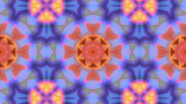 Kaleydoskop stil süsleme ile soyut resim gibi retro duvar kağıdı kullanabilirsiniz. Güzel renkli desenler