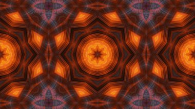 Kaleydoskop stil süsleme ile soyut resim gibi retro duvar kağıdı kullanabilirsiniz. Güzel renkli desenler