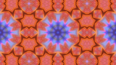 Kaleydoskop stil süsleme ile soyut resim gibi retro duvar kağıdı kullanabilirsiniz. Güzel renkli desenler