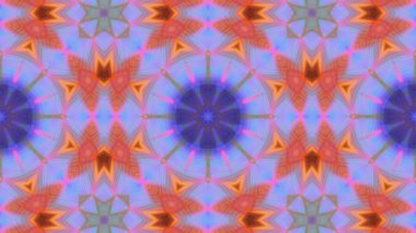 Kaleydoskop stil süsleme ile soyut resim gibi retro duvar kağıdı kullanabilirsiniz. Güzel renkli desenler