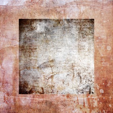 Dokulu grunge kahverengi kağıt