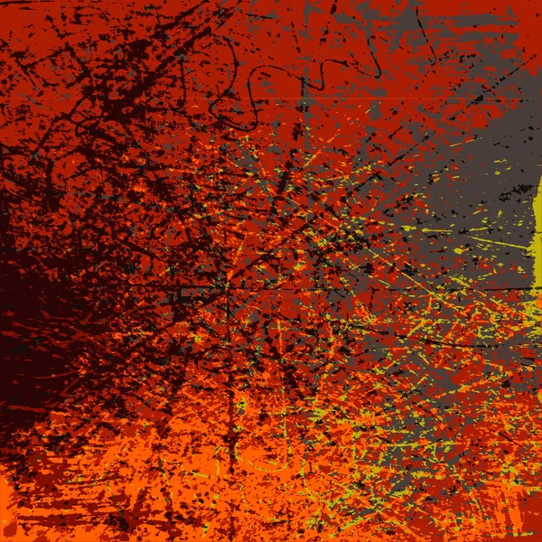 Soyut Grunge Arkaplanı Monokrom Dokusu Siyah Kırmızı Desenli — Stok fotoğraf