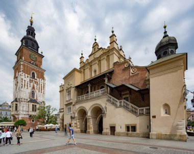Krakow, Polonya - 25 Mayıs 2016: kilise Our cennete kabul Lady.