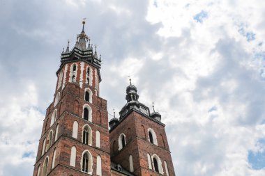 Krakow, Polonya - 25 Mayıs 2016: kilise Our cennete kabul Lady.