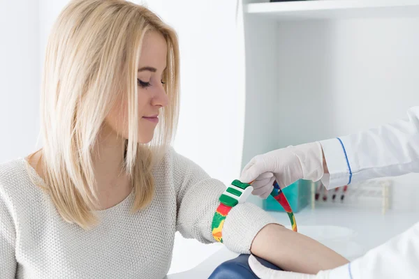 Kan testi için hazırlık 