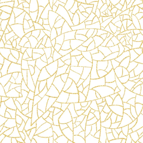 Brillante patrón sin costura mosaico abstracto. Fondo de brillo vectorial. Para diseñar y decorar el telón de fondo. Textura interminable. — Archivo Imágenes Vectoriales