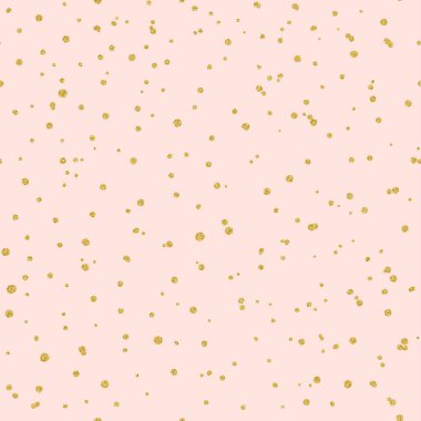 Sketchy elle çizilmiş noktalar vektörsüz desen, altın parıltısından yapılmış. Nokta dokusu arkaplanı.