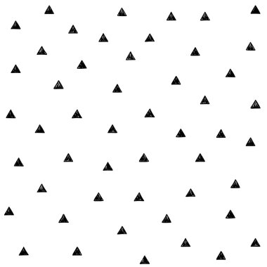 Vector triangles pattern. clipart