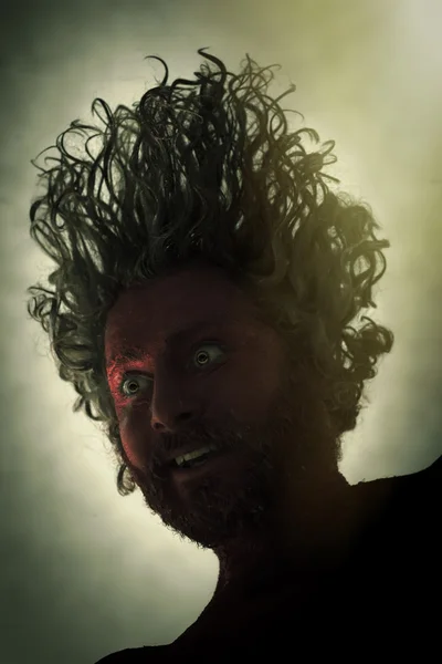 Demon Monster Beard — Stock Photo, Image