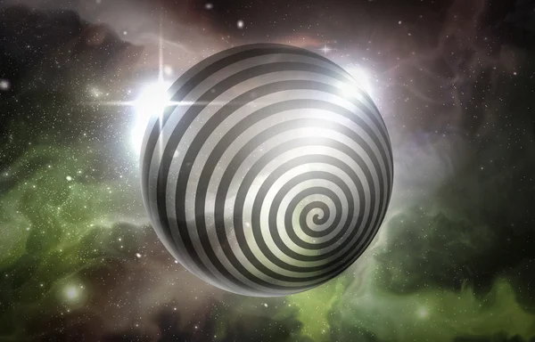 催眠渦巻き宇宙 — ストック写真