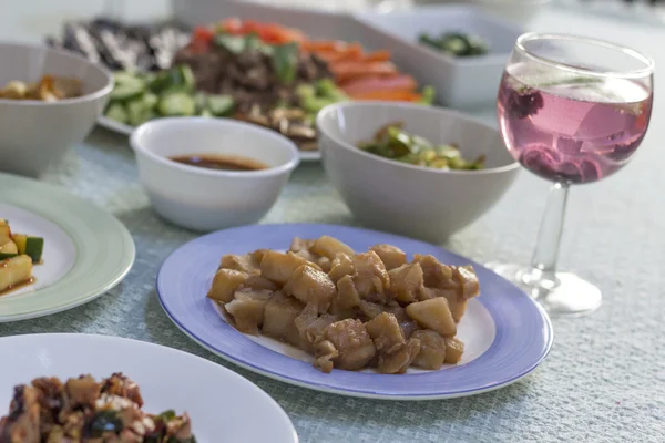 Koreanisches bibimbap dinner — Stockfoto