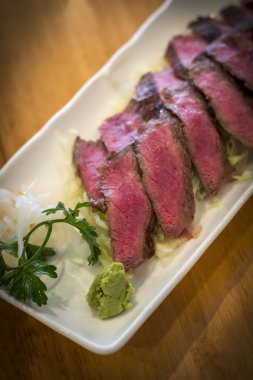 Japon sığır eti Tataki