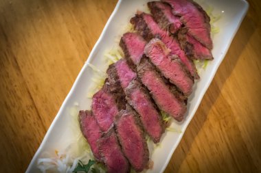 Japon sığır eti Tataki