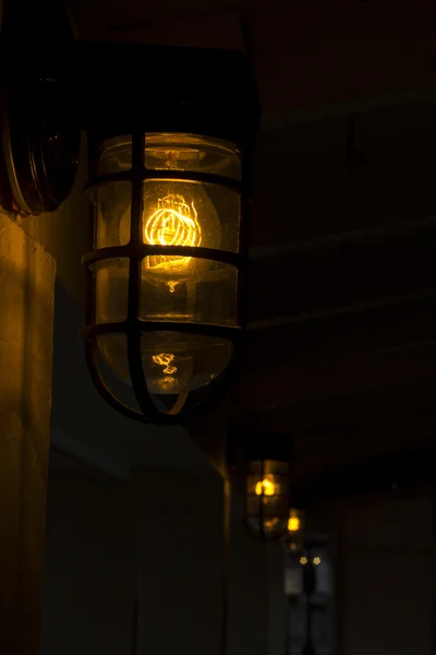 Lampadina stile Edison — Foto Stock