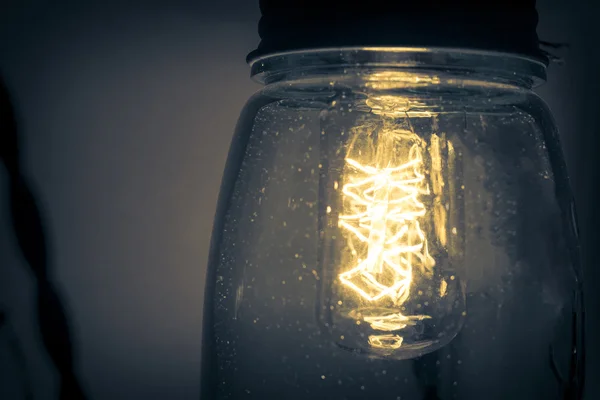Edison Lightbulb Closeup — Stock Photo, Image