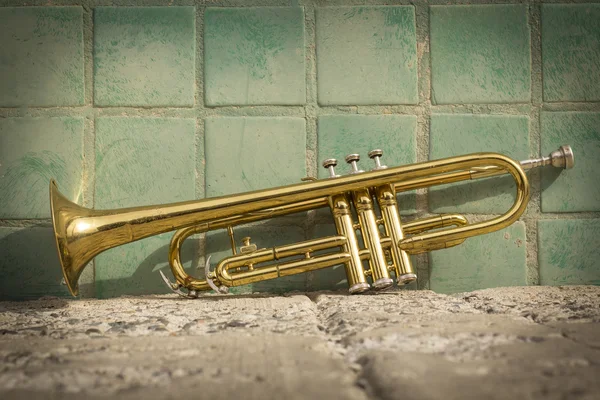 Trumpet Street Jazz — Stock Photo, Image