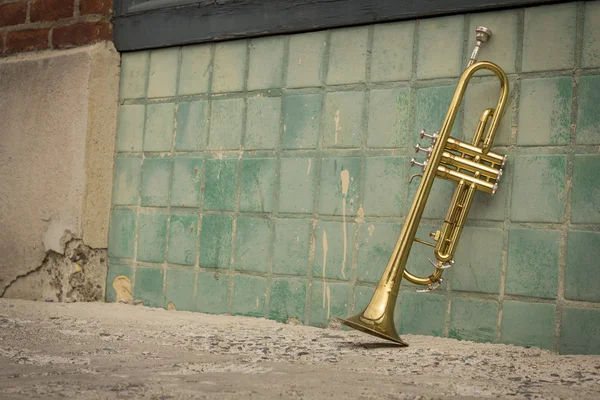 Trumpet Street Jazz — Stock Photo, Image